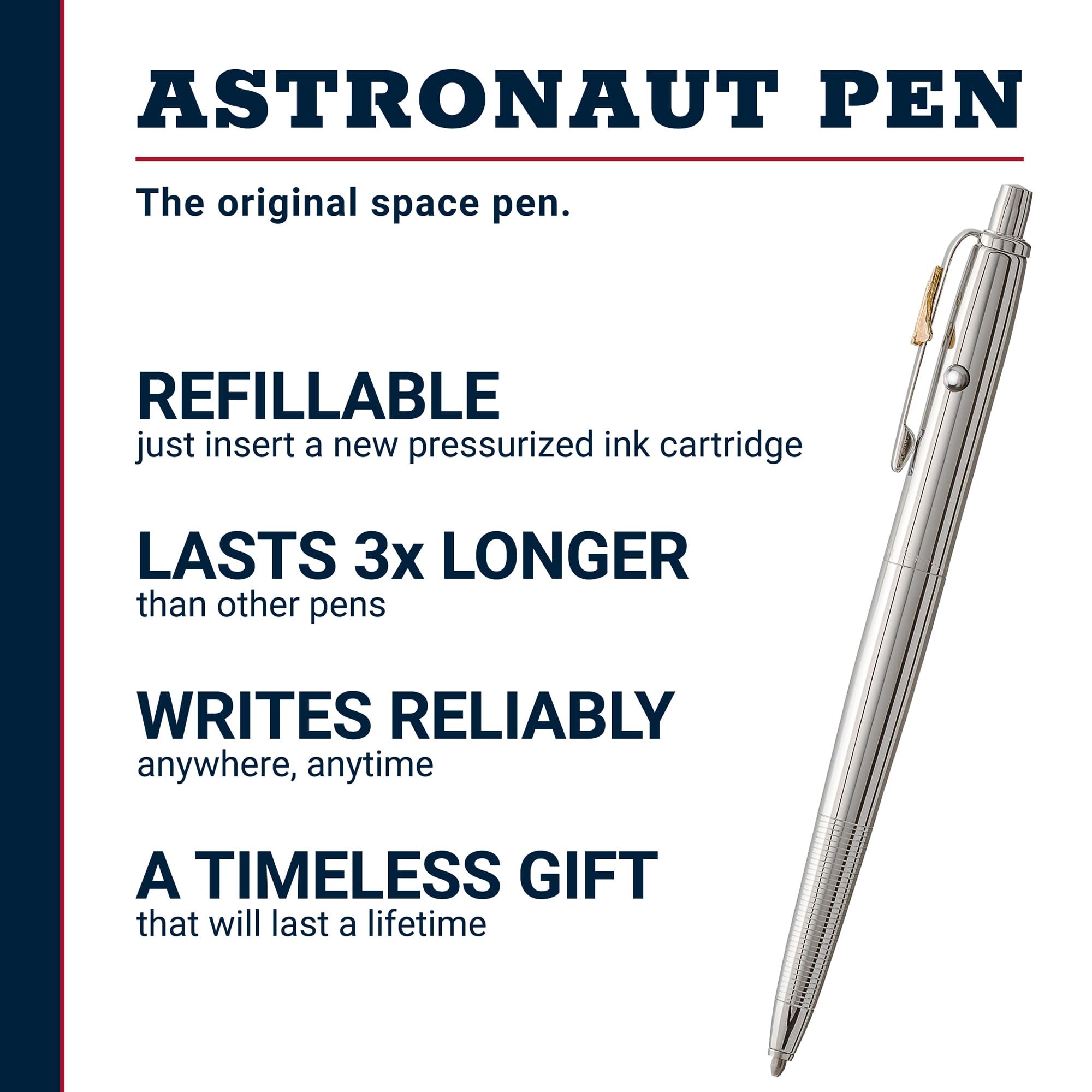 Amazon.co.jp: Fisher Space Pen オリジナル宇宙飛行士スペースペン
